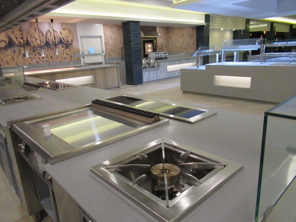 786690 Detalle buffet 5 | Advance | Equipamiento de Hostelería cocinas industriales profesionales en 2025 hotel el Portillo