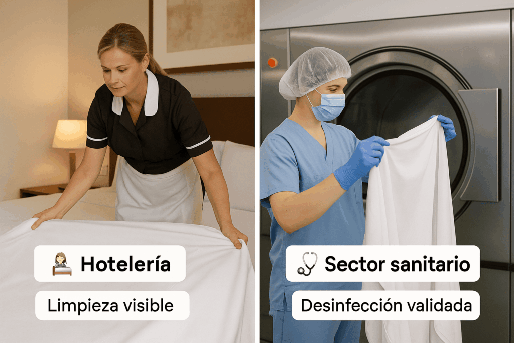 lavandería profesional normativa